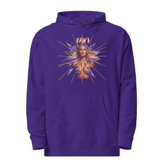 Retro 80s Hard Rock Graphic Hoodie