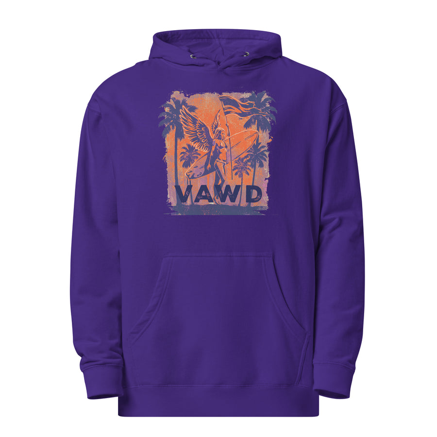 Vintage Rock & Roll Beach Hoodie