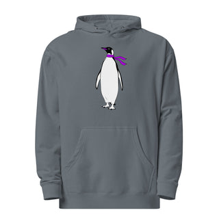 Minimalist Graphic Penguin Unisex Midweight Hoodie