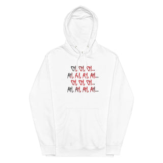Ch Ch Ch, Ah Ah Ah Unisex midweight hoodie