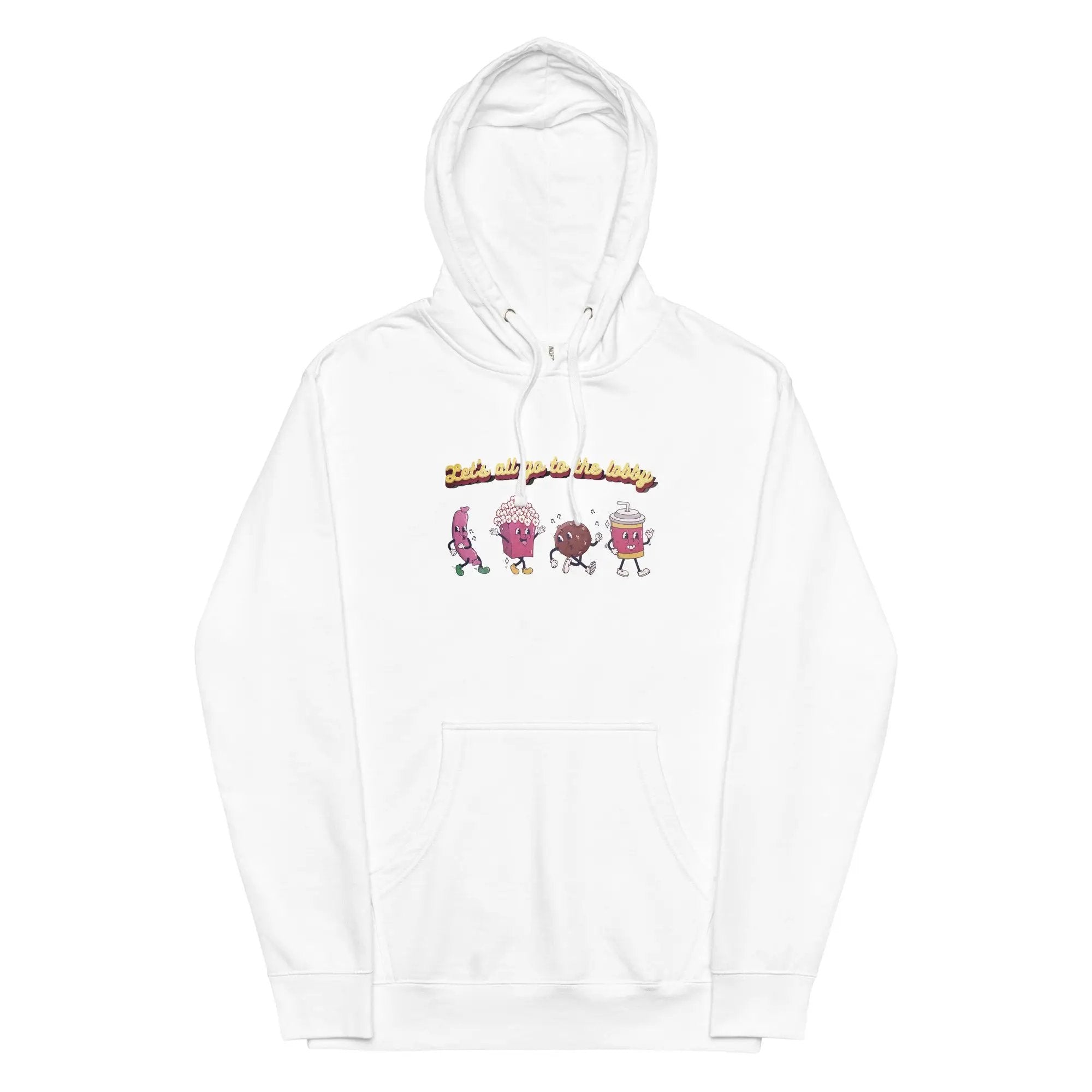 Let's All Go To The Lobby Unisex midweight hoodie