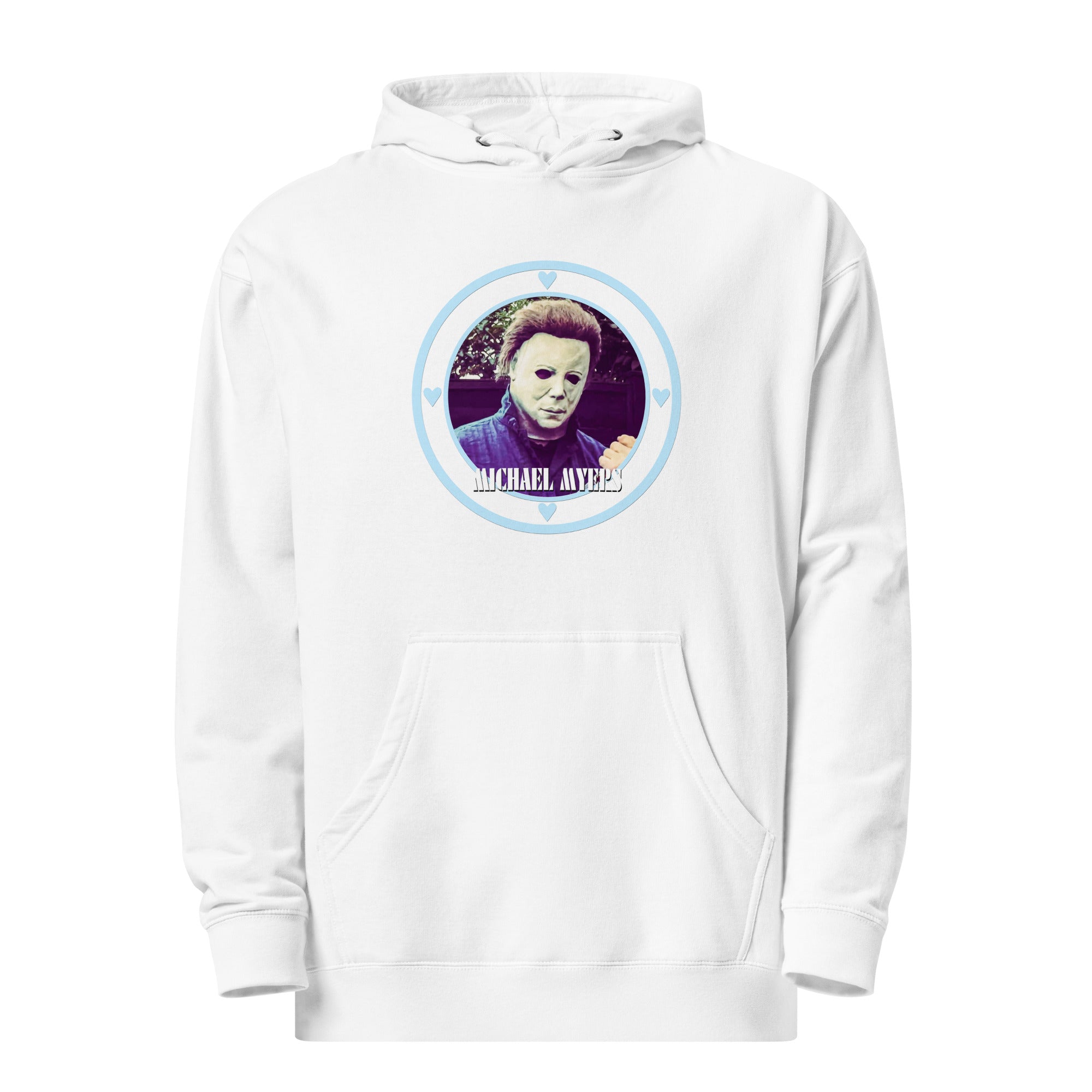 Michael Myers love Boat Unisex midweight hoodie