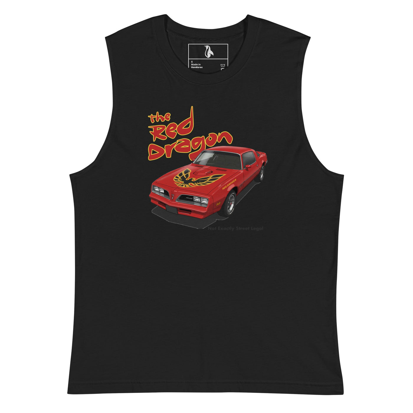 The Red Dragon Muscle Shirt