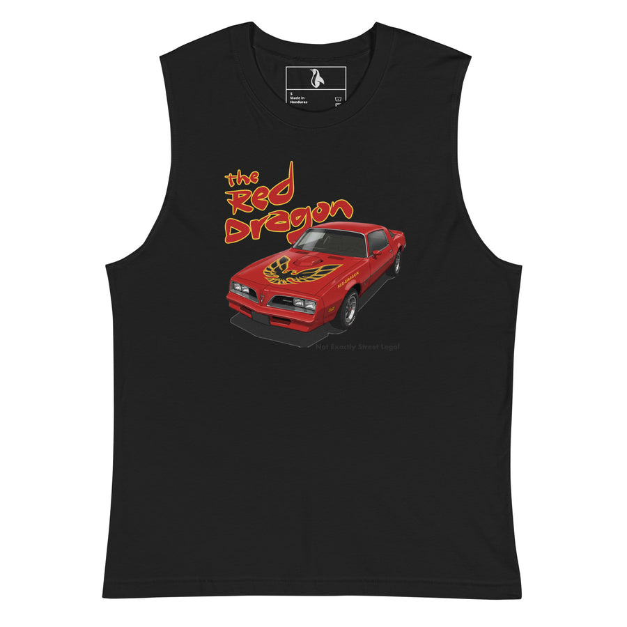 The Red Dragon Muscle Shirt