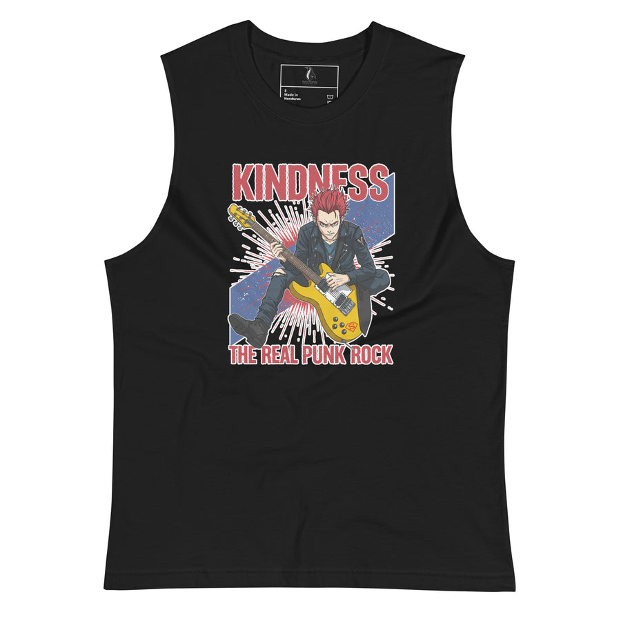 Kindness-The New Punk Rock Muscle Shirt