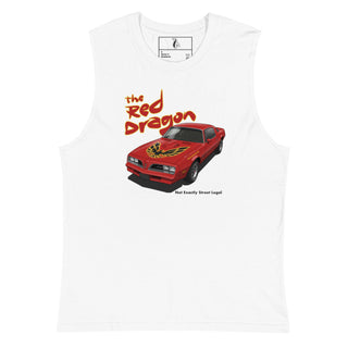 The Red Dragon Muscle Shirt