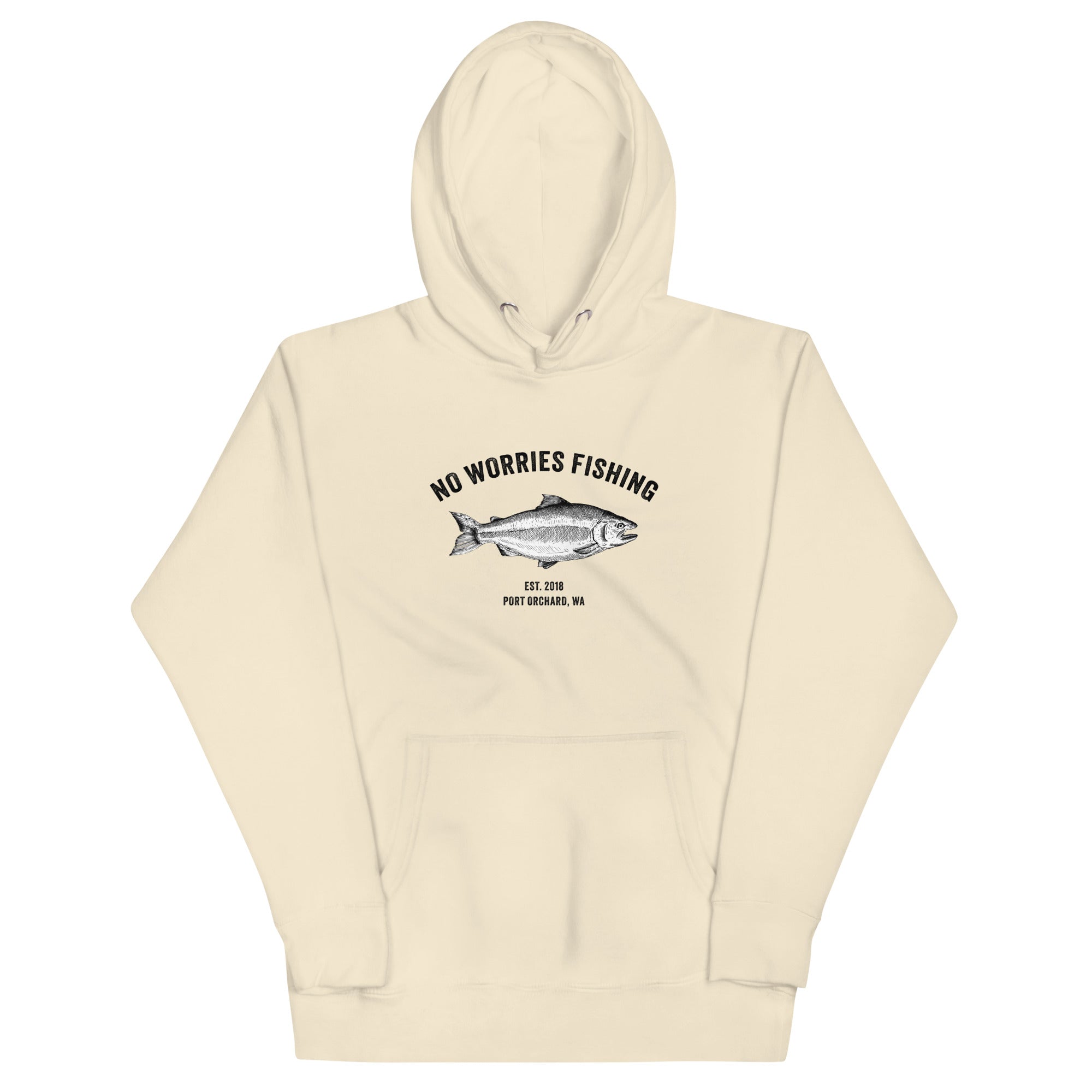 No Worries Fishing Unisex Hoodie