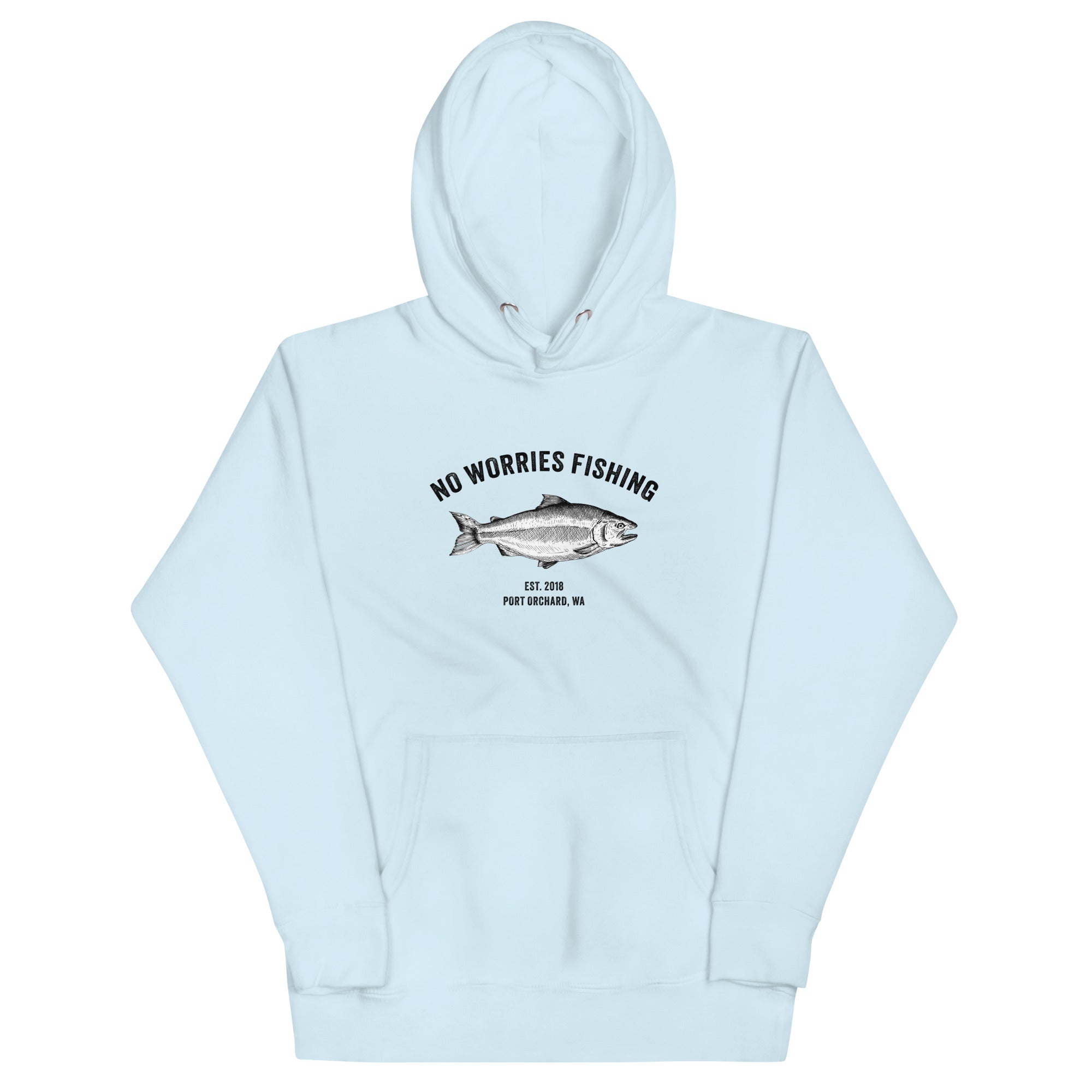 No Worries Fishing Unisex Hoodie