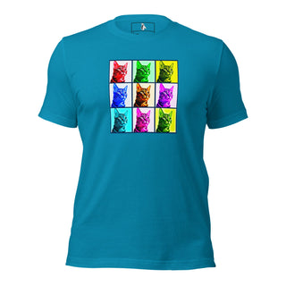 Warhol Cats Unisex t-shirt