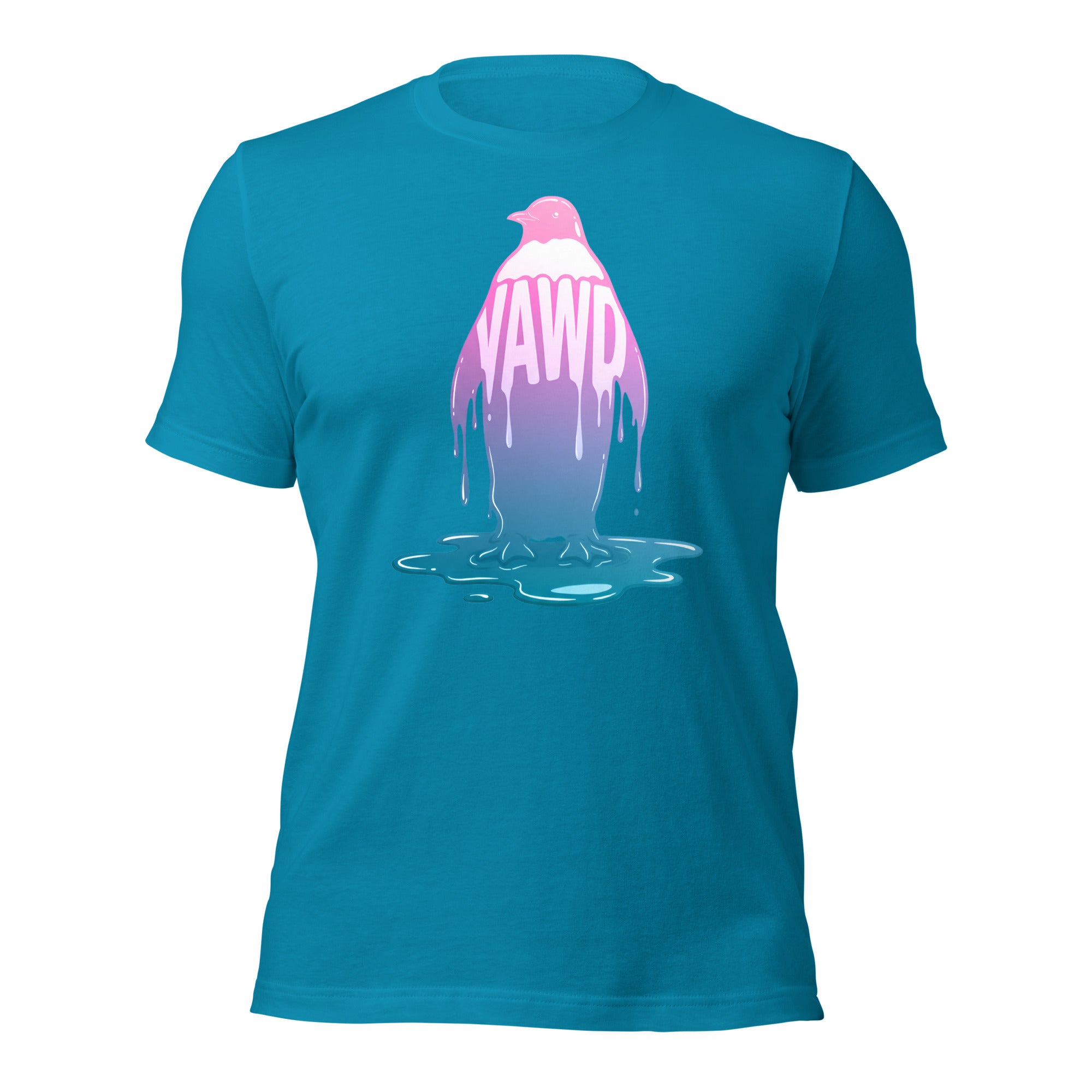 Melting Penguin Unisex t-shirt