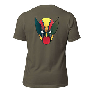a women's t - shirt with an image of a demon's head