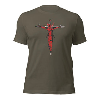 a t - shirt with the image of jesus on it
