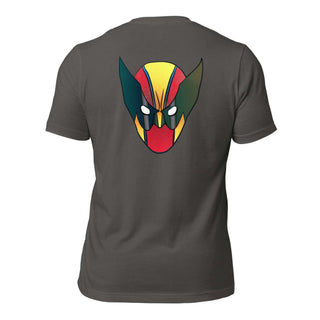 a women's t - shirt with an image of a demon's head