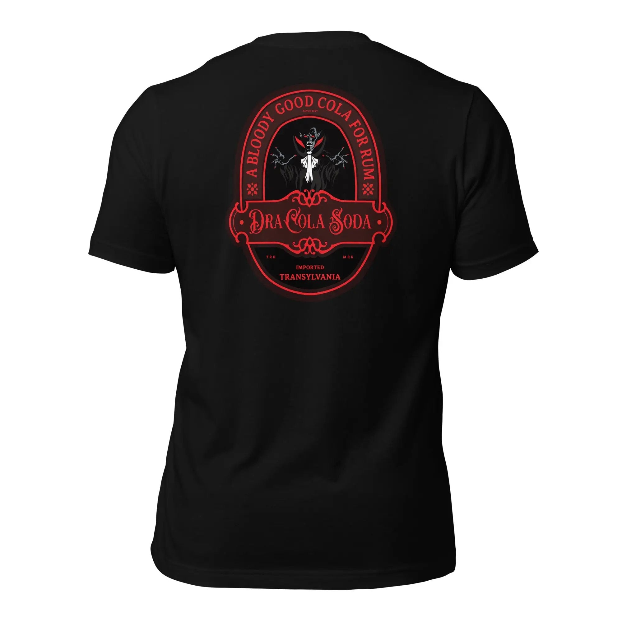 DraCola Unisex t-shirt (Back)