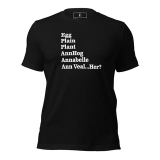 Ann Veal Unisex t-shirt