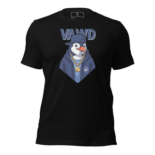 Hip-Hop Penguin Graphic Tee – Iconic Rap Legend Inspired T-Shirt