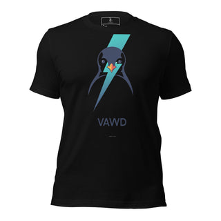 Lightning Penguin Tee – Iconic Glam Rock Inspired T-Shirt