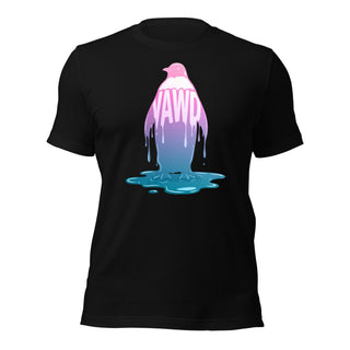 Melting Penguin Unisex t-shirt