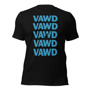 Unisex VAWD T-shirt with Penguin Design