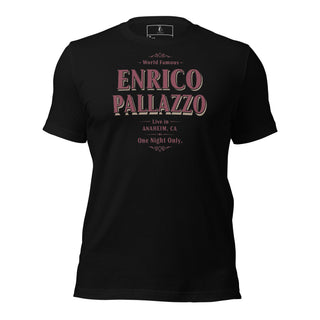 World Famous Enrico Pallazzo T-Shirt – Funny The Naked Gun Movie Inspired Graphic Tee