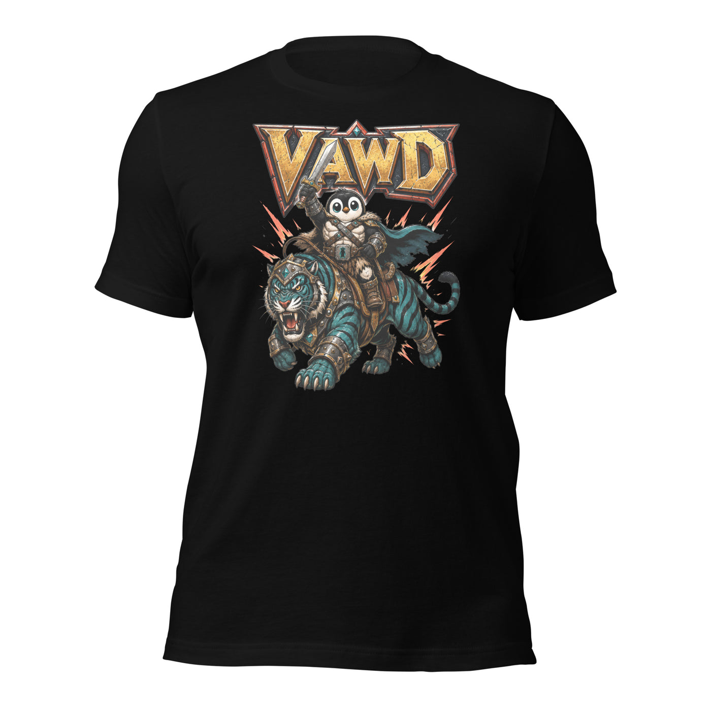 Sword and Sorcery Penguin T-Shirt for All