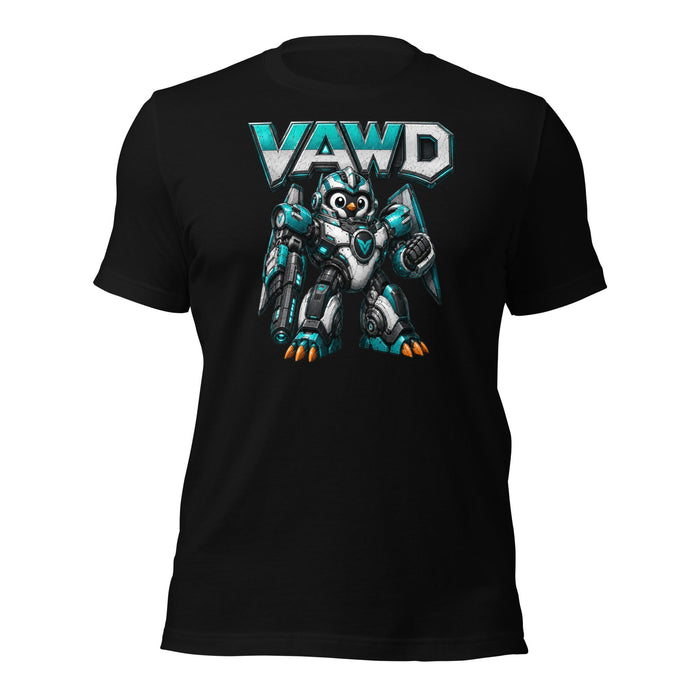 Transforming Robot Penguin Design Unisex T-Shirt for Comfortable Fit and Style