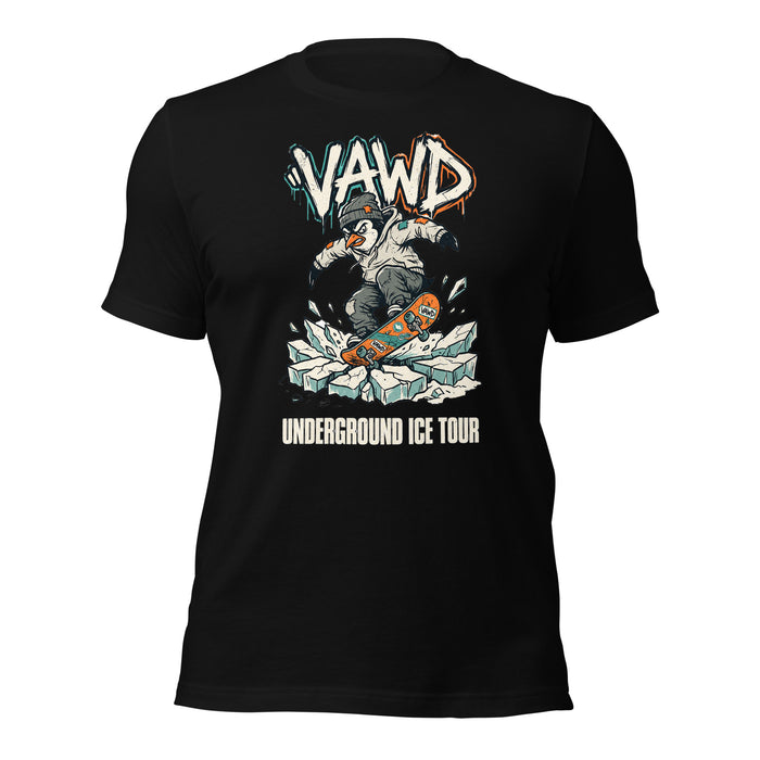 Underground Ice Tour Penguin T-Shirt for Streetwear