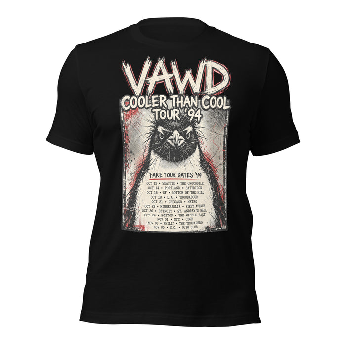 Cooler Than Cool Tour ’94 Penguin Graphic T-Shirt