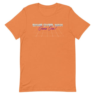 an orange t - shirt with the words breaking man on it