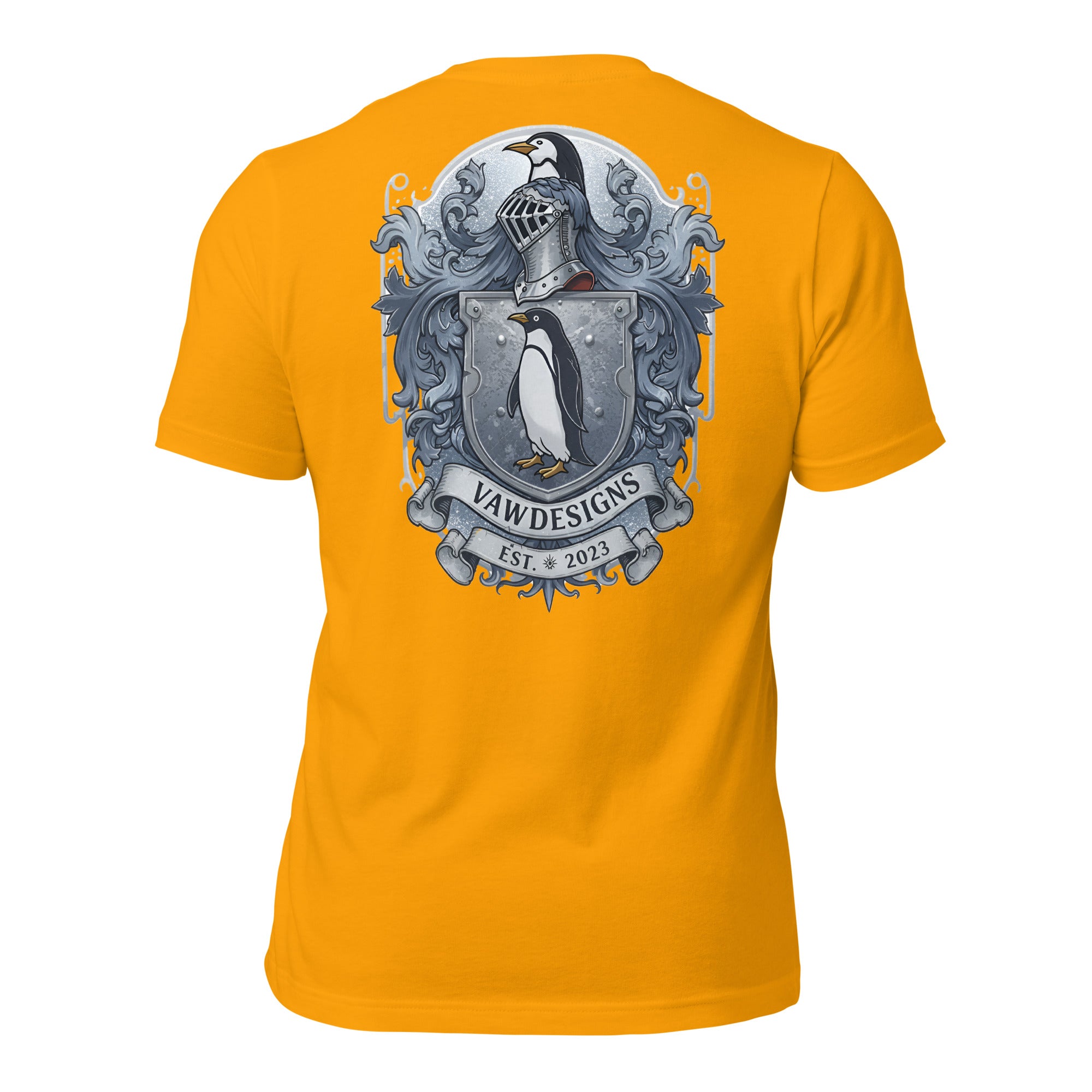 Shield Penguin Unisex t-shirt