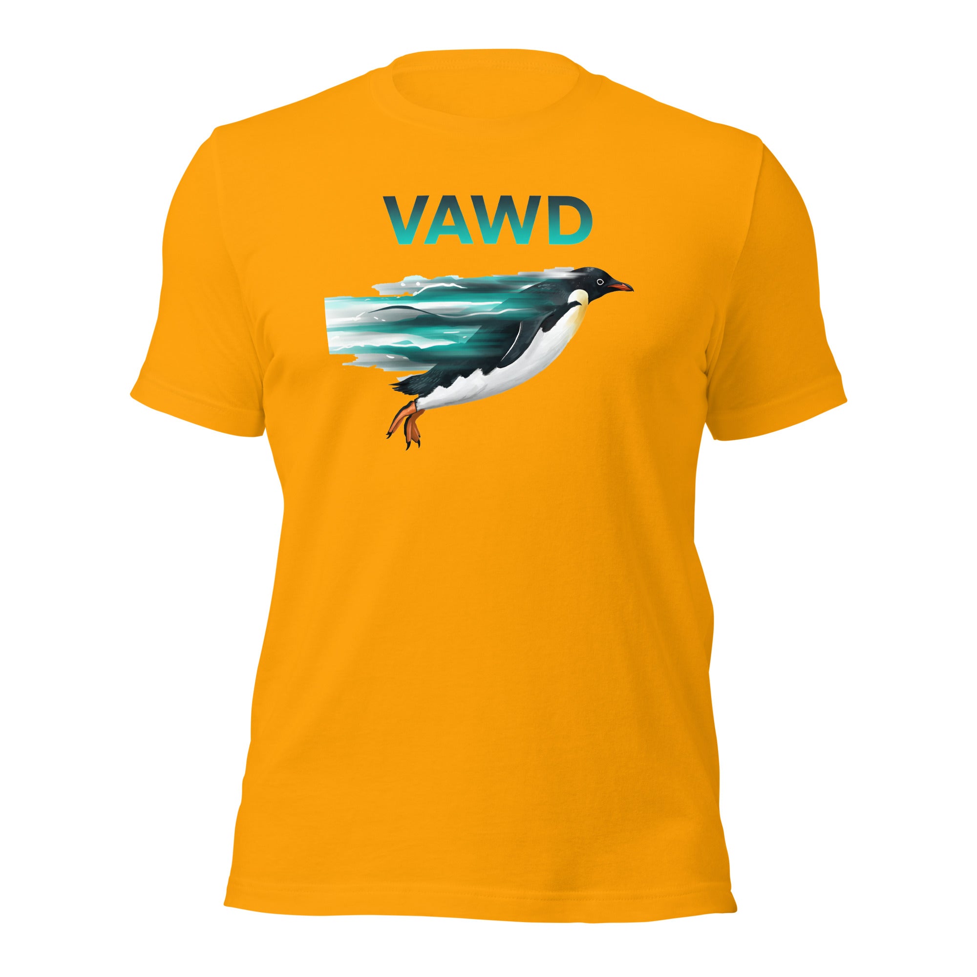 Dynamic Penguin Unisex t-shirt
