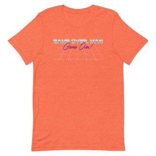 an orange t - shirt with the words, breaking man gone out on it