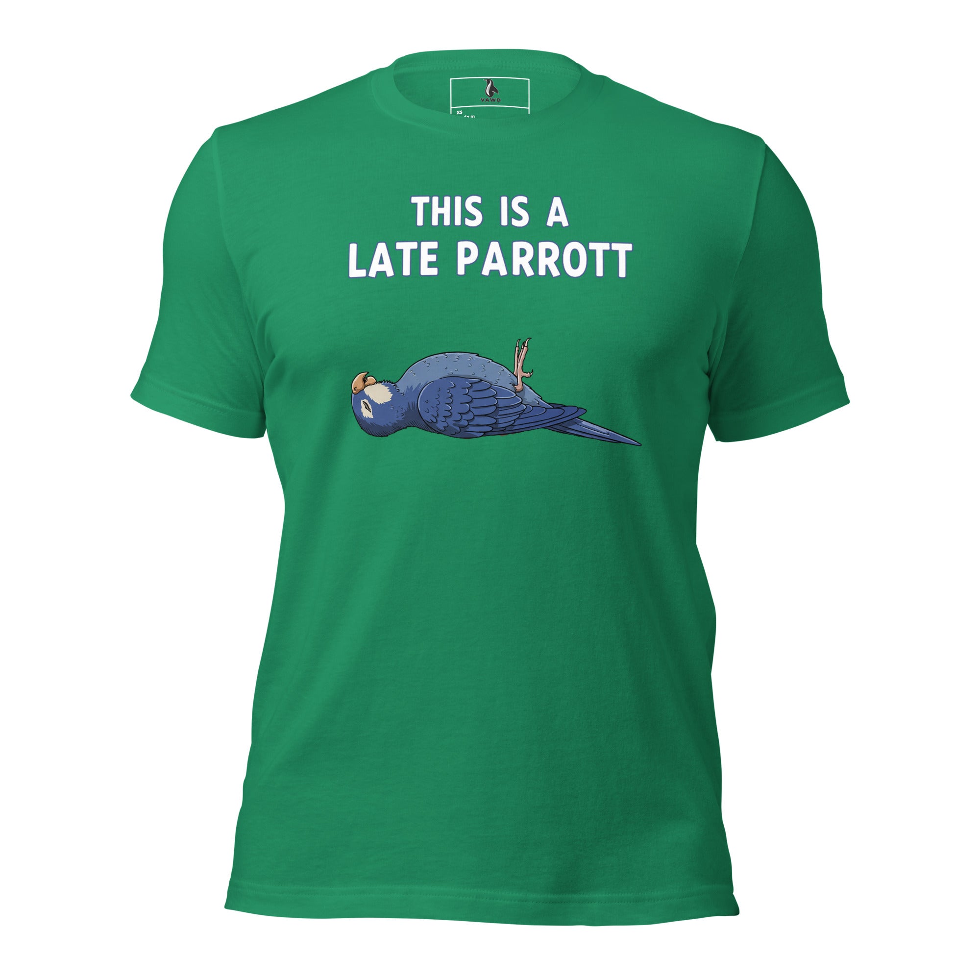 This Is a Late Parrot T-Shirt – Funny Monty Python Dead Parrot Sketch Inspired Tee