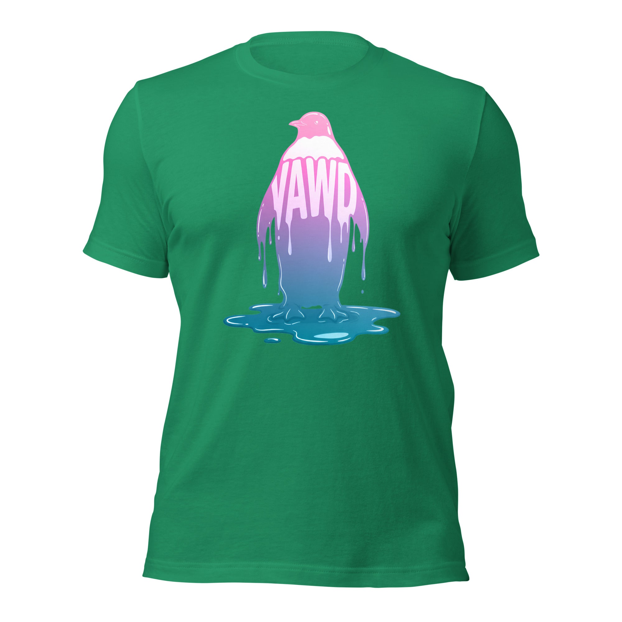 Melting Penguin Unisex t-shirt