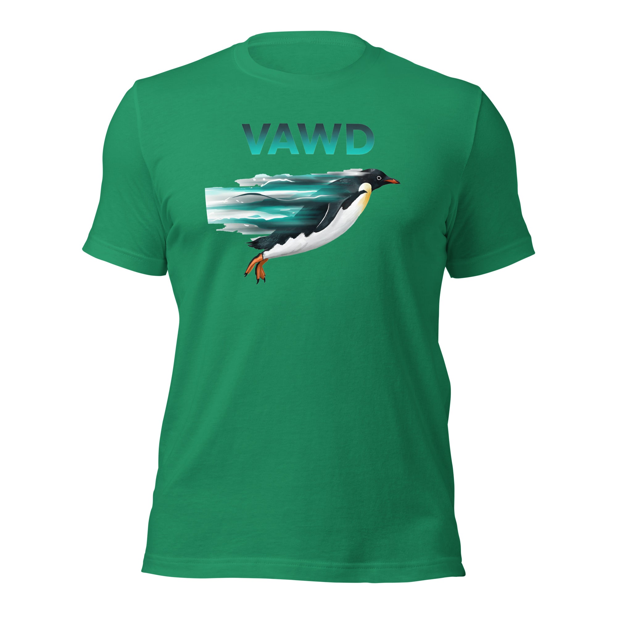 Dynamic Penguin Unisex t-shirt