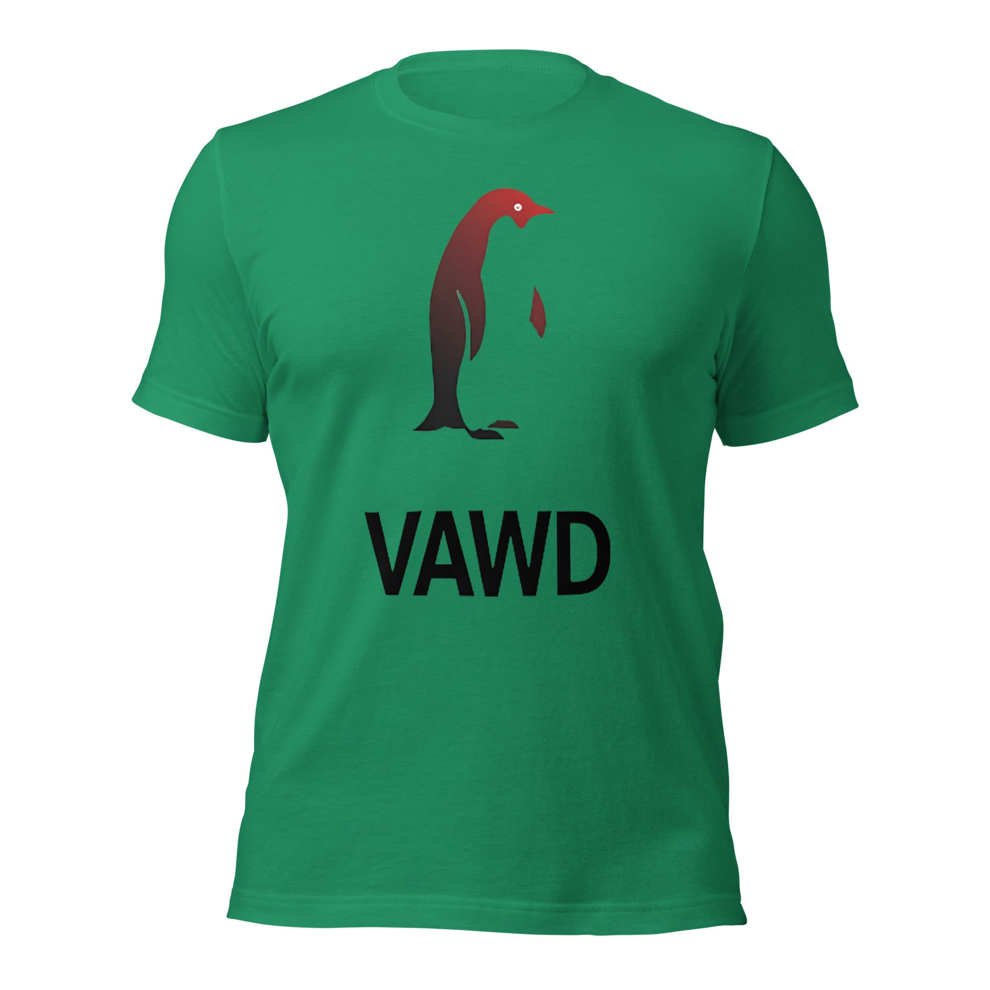 Minimalist Gradient Penguin Unisex t-shirt