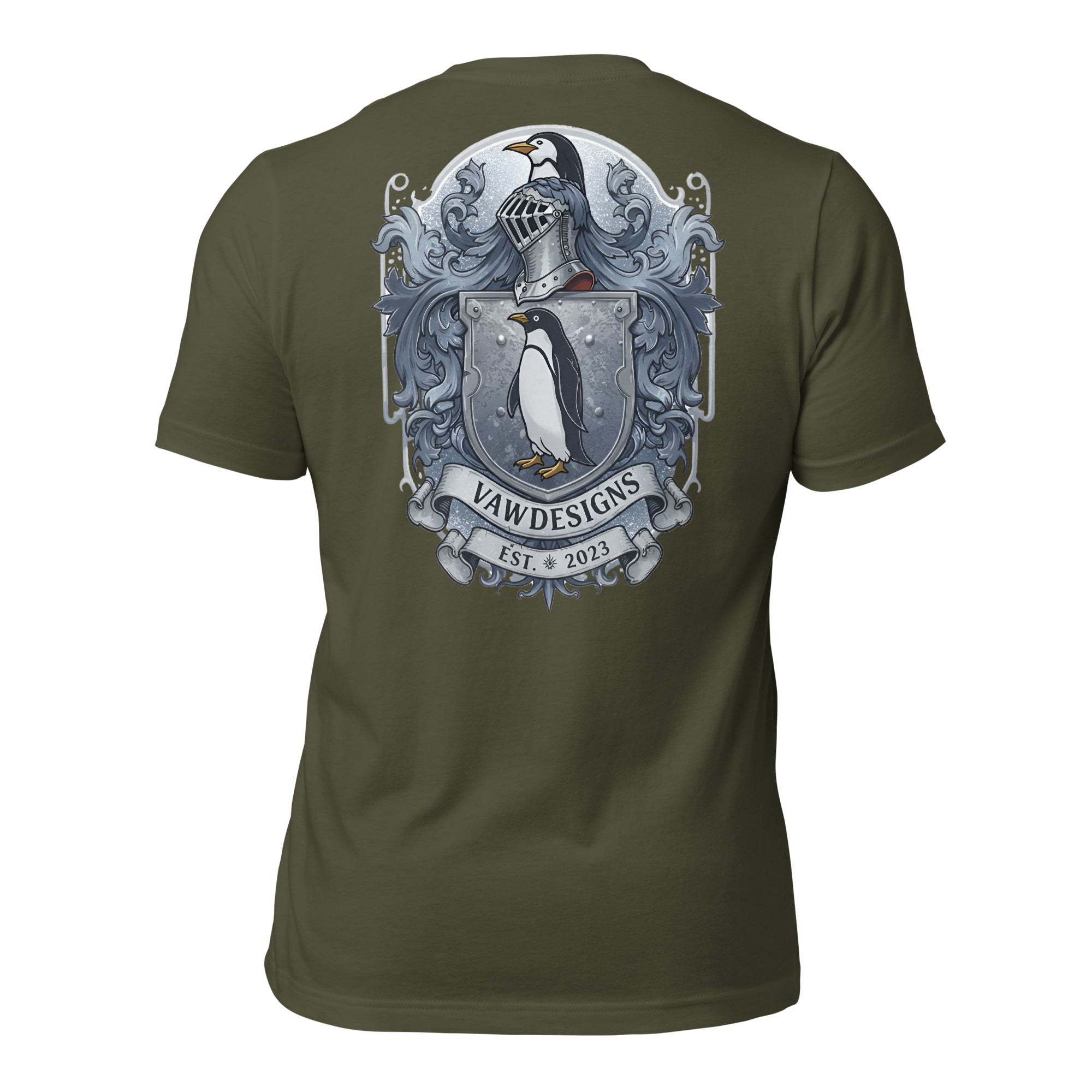 Shield Penguin Unisex t-shirt