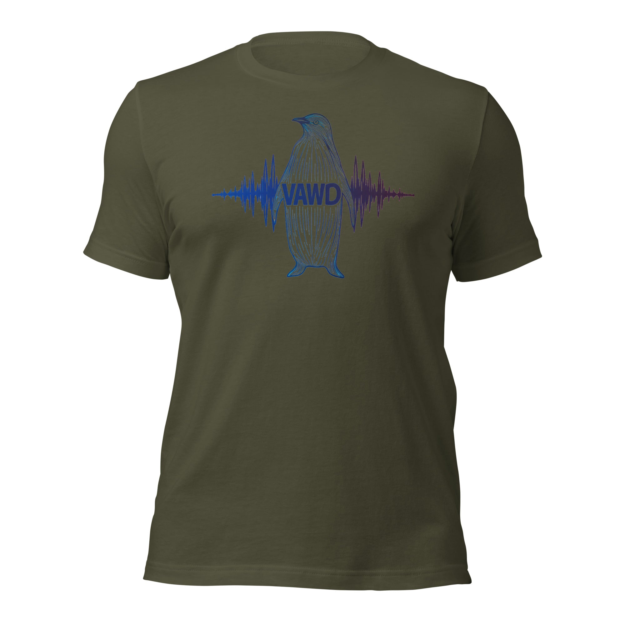 Soundwave Penguin Unisex t-shirt