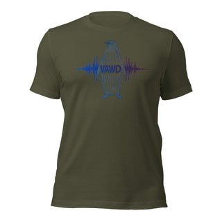 Soundwave Penguin Unisex t-shirt