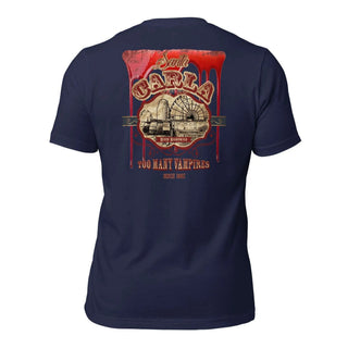 Santa Carla Unisex t-shirt (Back)