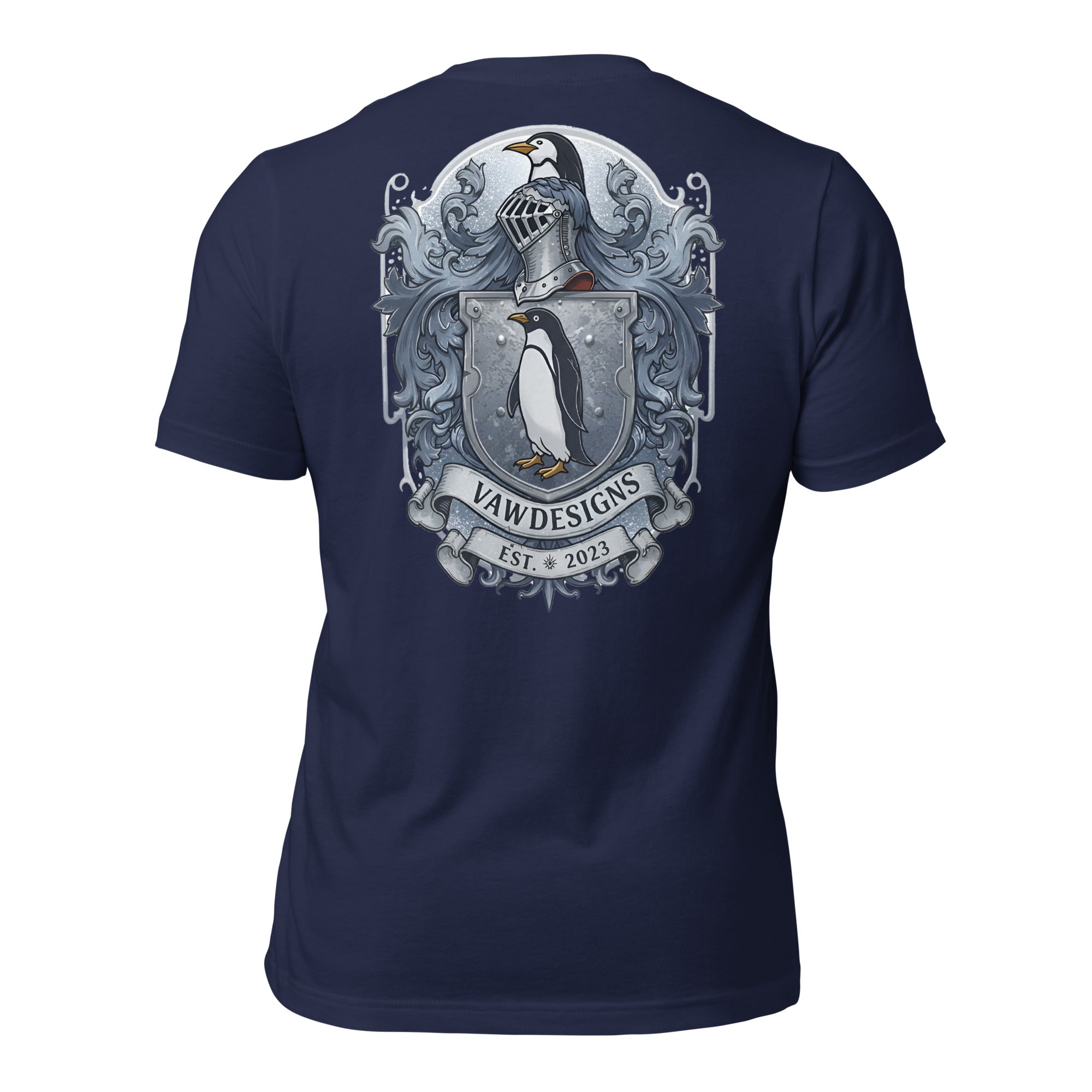 Shield Penguin Unisex t-shirt