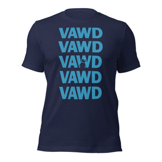 Unisex VAWD T-shirt with Penguin Design