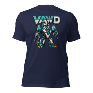 Transforming Robot Penguin Design Unisex T-Shirt for Comfortable Fit and Style