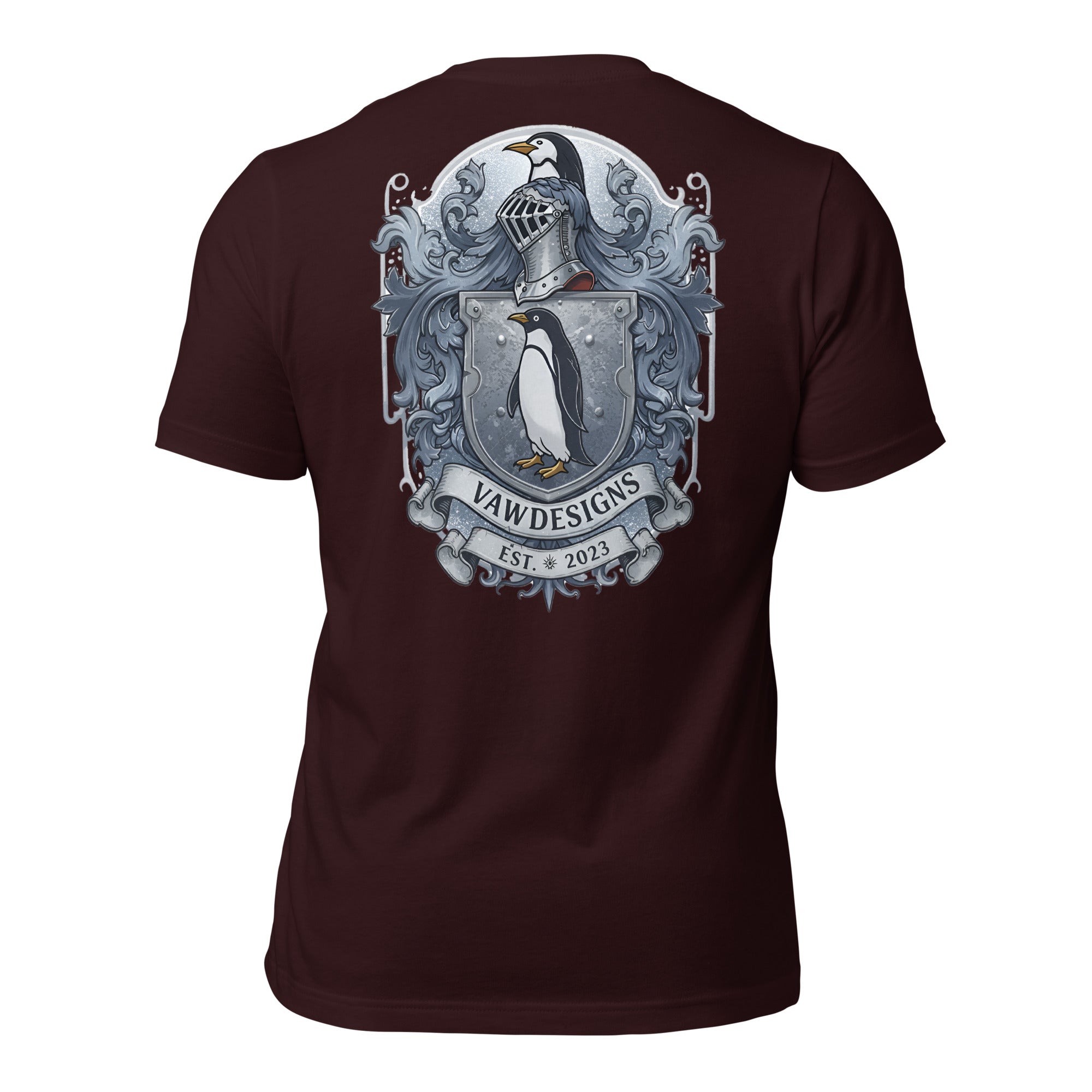 Shield Penguin Unisex t-shirt