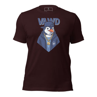 Hip-Hop Penguin Graphic Tee – Iconic Rap Legend Inspired T-Shirt