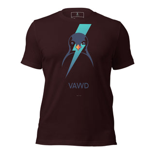 Lightning Penguin Tee – Iconic Glam Rock Inspired T-Shirt