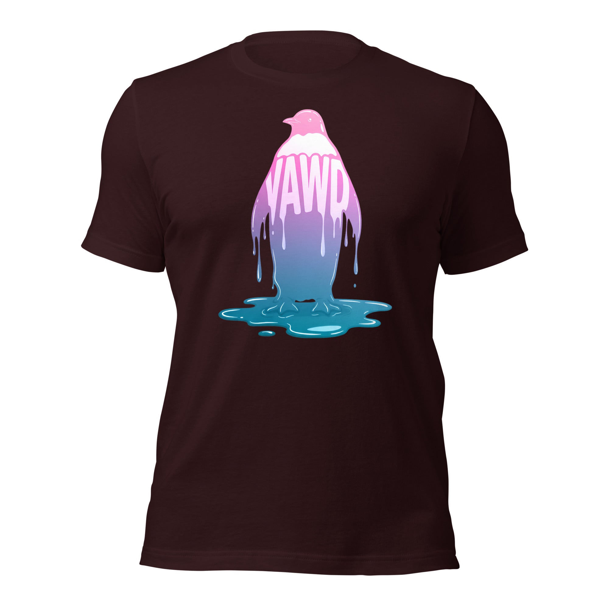 Melting Penguin Unisex t-shirt
