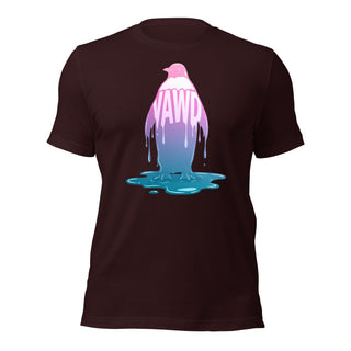 Melting Penguin Unisex t-shirt