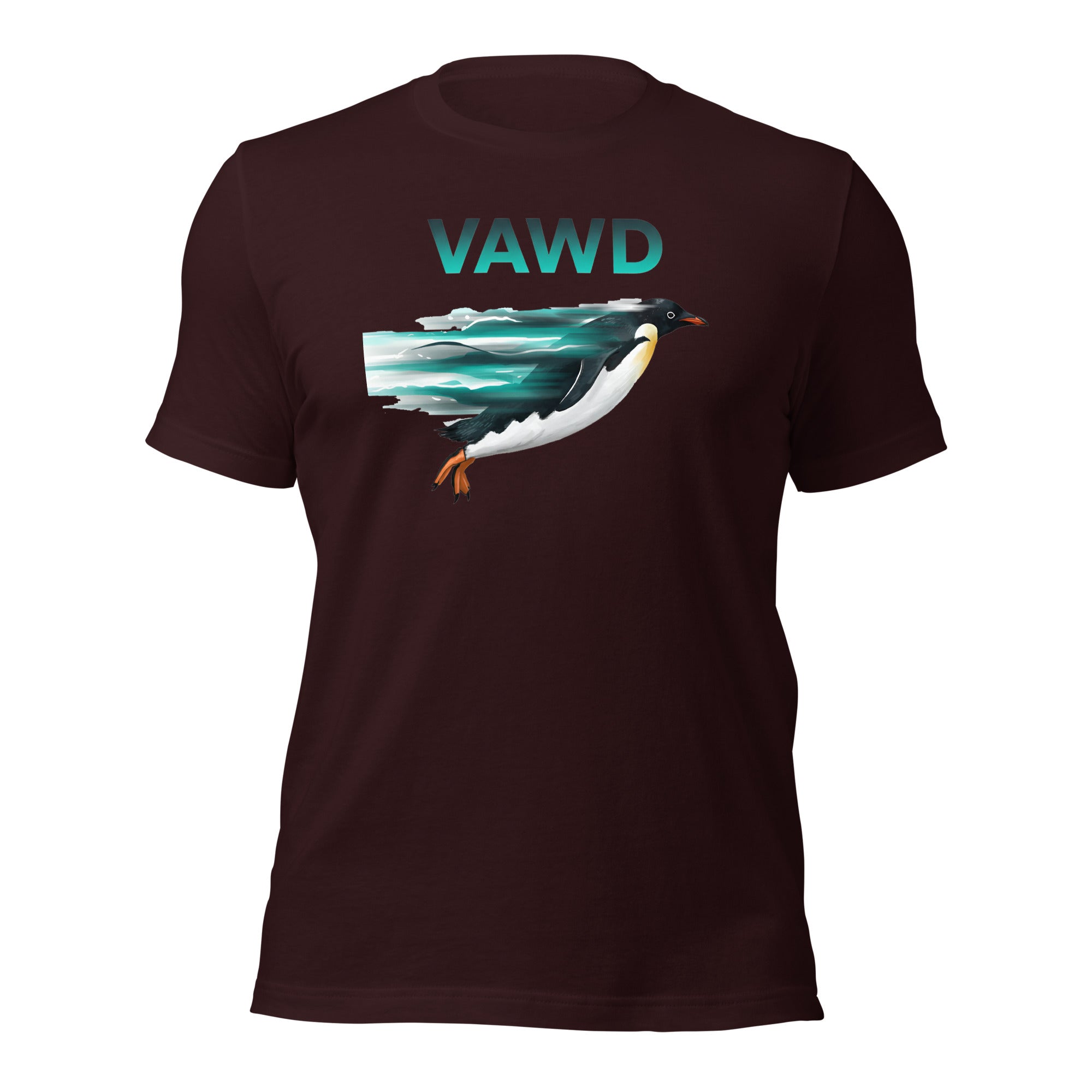 Dynamic Penguin Unisex t-shirt