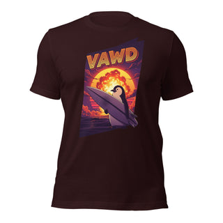 Retro Surf T-shirt - Sunset Breaker Unisex